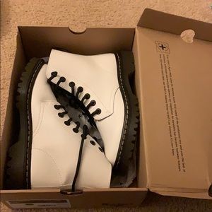 Size 7 Luana White Dr Martens
